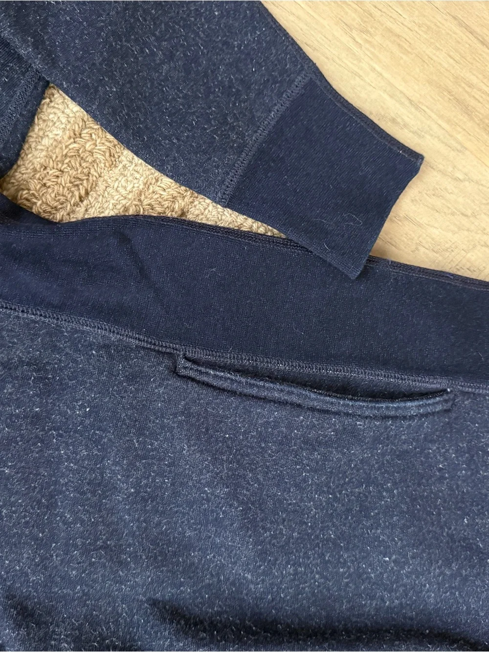3sixteen Navy Crewneck Sweater in Indigo